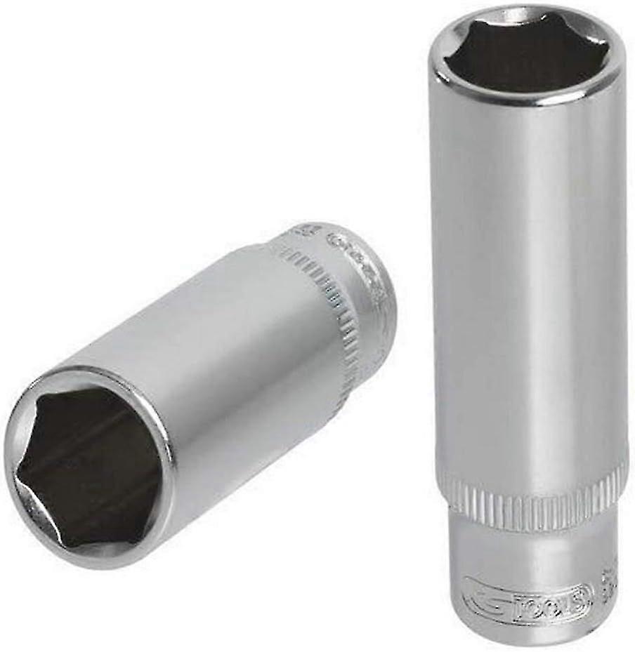 6-point Long Socket 1/4" 10mm Compatible with Ternel