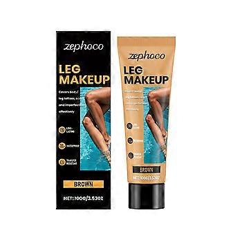Zephoco brown tattoo concealer foundation make-up makeup cover body tattoo daily portable concealer foundation make-up