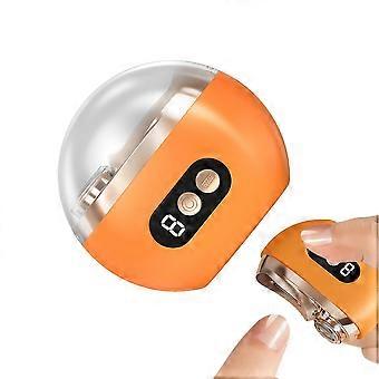 Personal Care Appliance, Dual Function Electric Foot File: Callus Remover and Nail Polisher, Cordless USB Rechargeable, Portable for Home and Travel