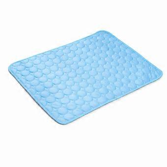 Blue Ice Silk Cooling Mat for Dogs and Cats, Pet Cooling Pad-QL