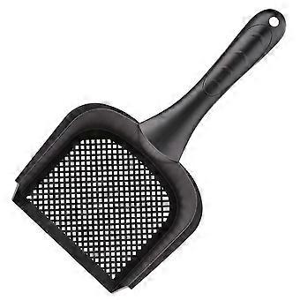 Small Reusable PP Black Cat Waste Cleaning Scoop Sand Strainer Tool