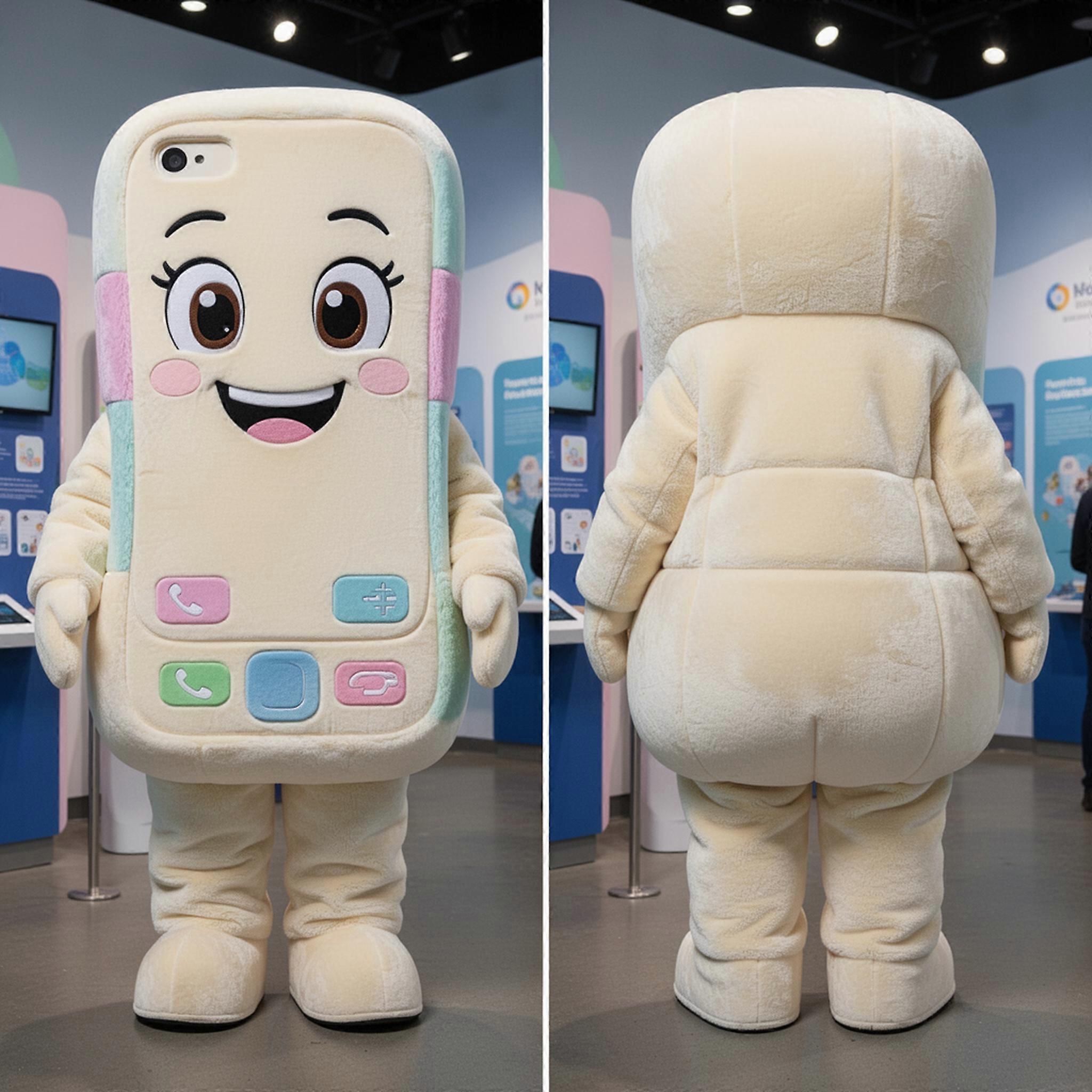 MASTICOT Cream Hued Rounded Mascot