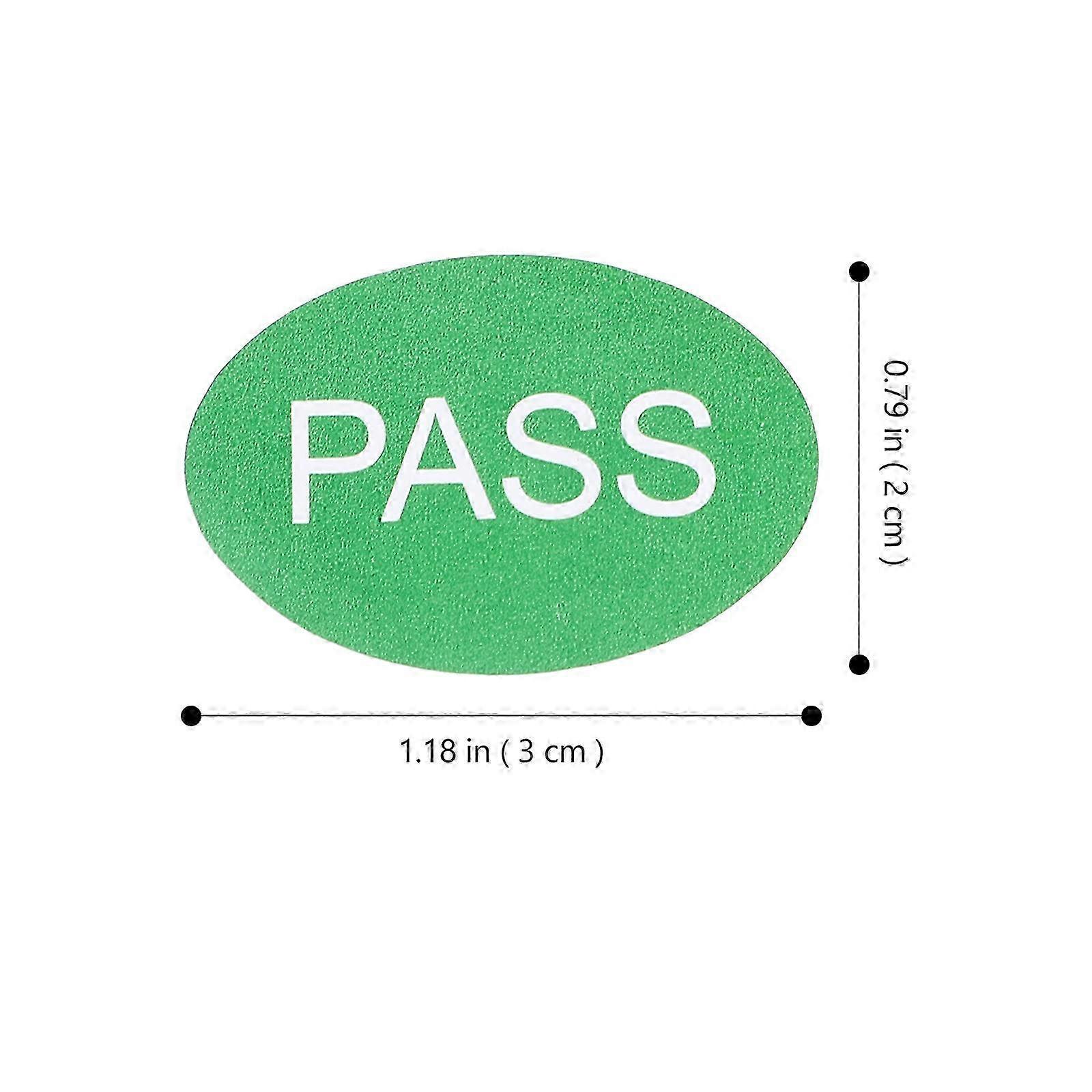 Quality Inspection Passed Labels Warehouse Stickers compatible with Testing 2000Pcs