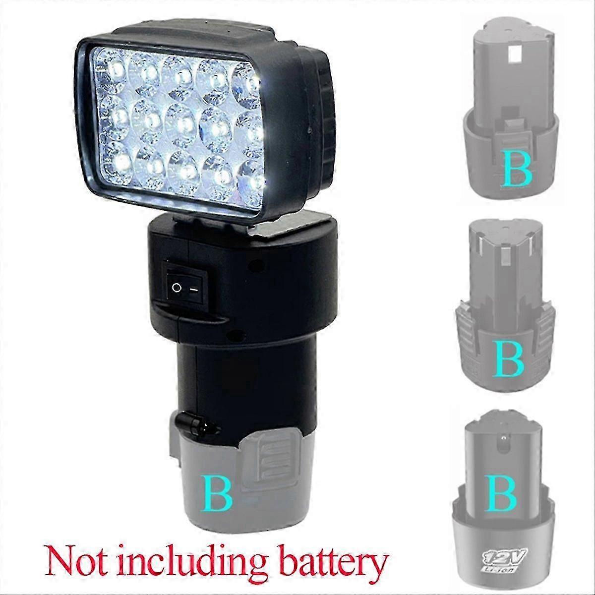 15 Beads LED Working Lamp Spotlight Light Flashlig