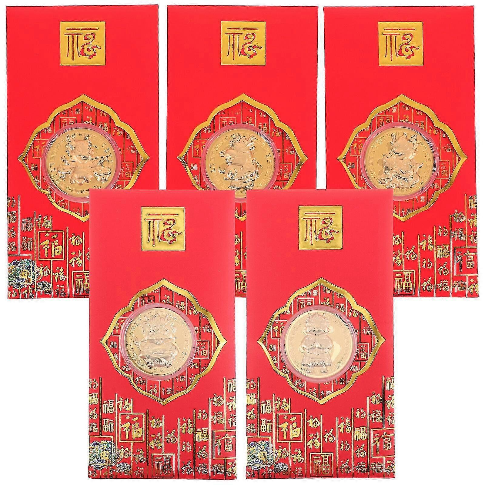 Festive Dragon Red Envelope Pack
