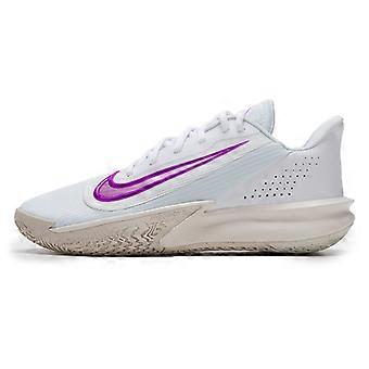 Nike Precision 7 Low top Basketball Shoes Men's White Purple HJ9153-100