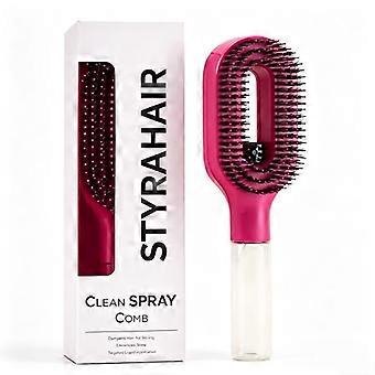 Massage Comb 2 In 1 Spray Essential Oil Water Spray Anti Static Scalp Massager For Hair Detangling Daily Hair Care Salon