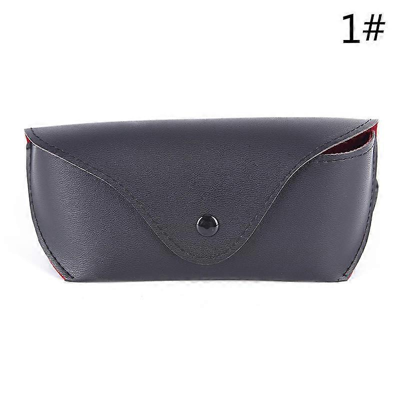 1Pc Durable Pu Eye Glasses Sunglasses Shell Hard Case Protector Box Pouch Bag