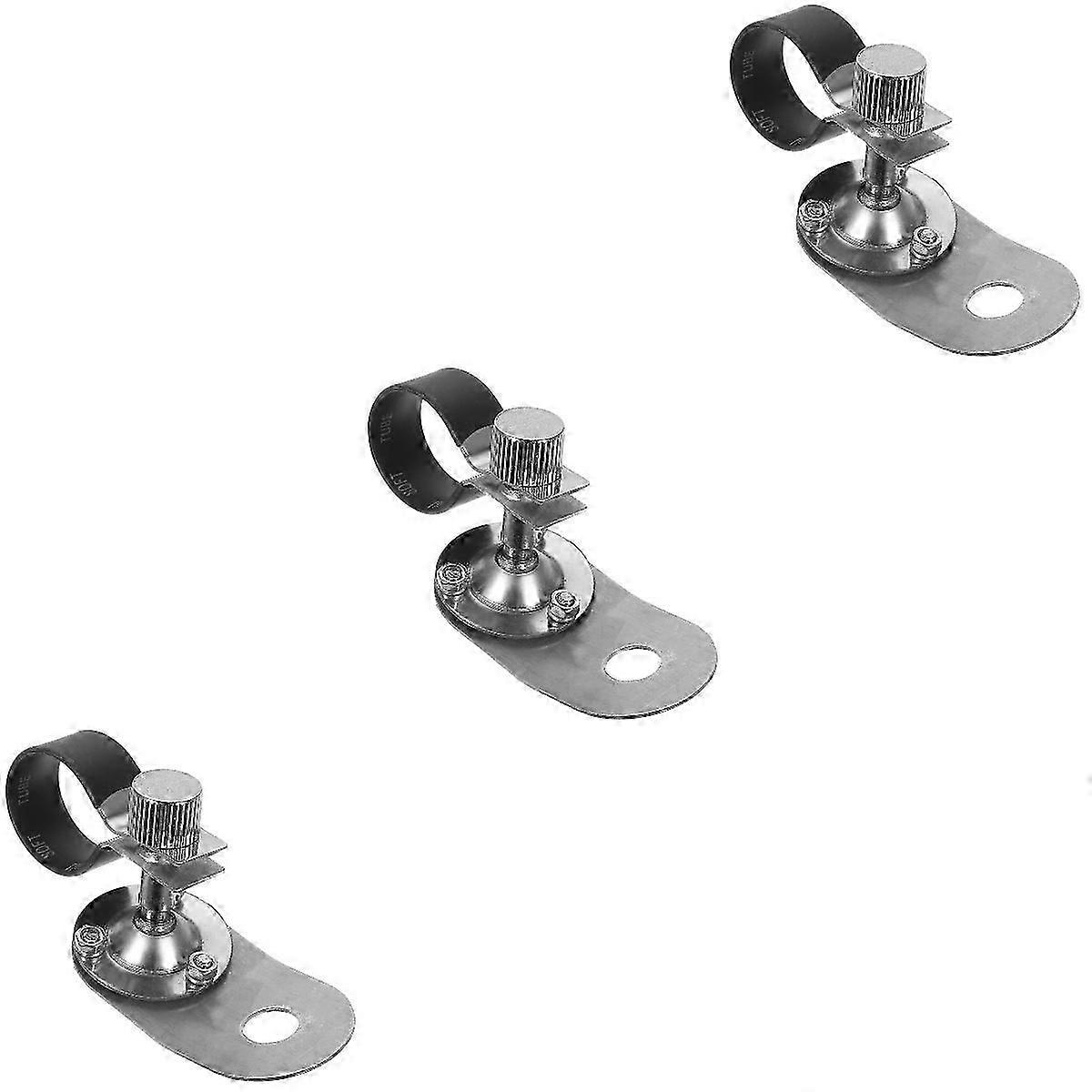 Hard Hat Light Clip Mount for Maintenance Use 3Pcs