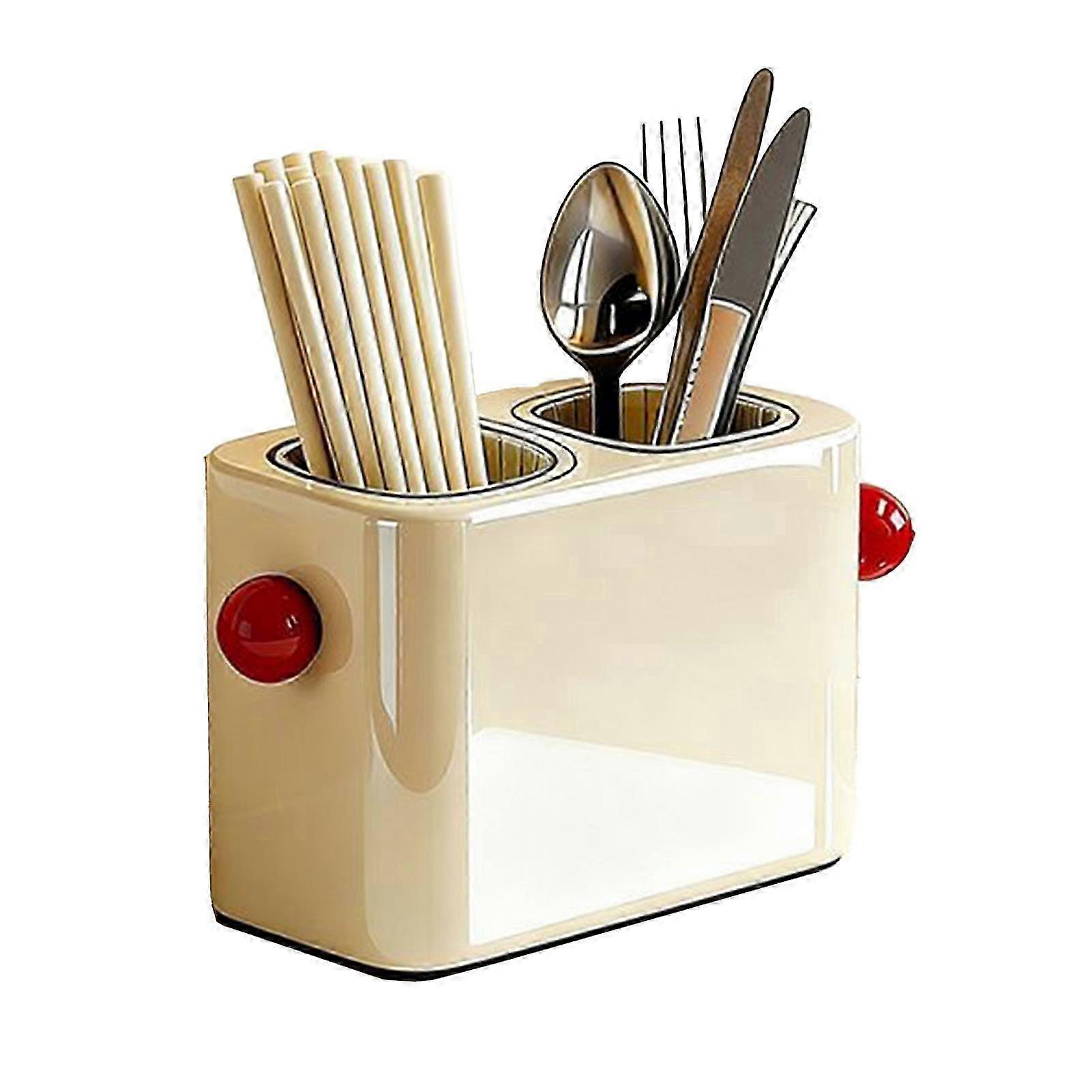 Hollow Ventilated Wall-Mounted Utensil Box
