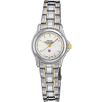 Swiss Military Quartz Analog Woman Watch with SM34003.04 Stainless Steel Bracelet