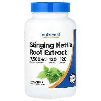 2 x Nutricost, Stinging Nettle Root Extract, 120 Capsules (375 mg per Capsule)