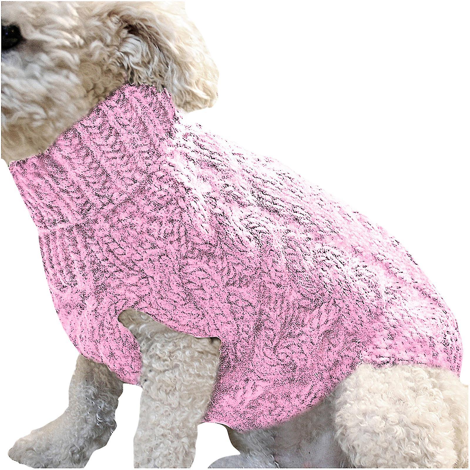 Fashiom Pets Solid Winter Dog Sweater Knitted Warm Sleeveless Pet Clothes