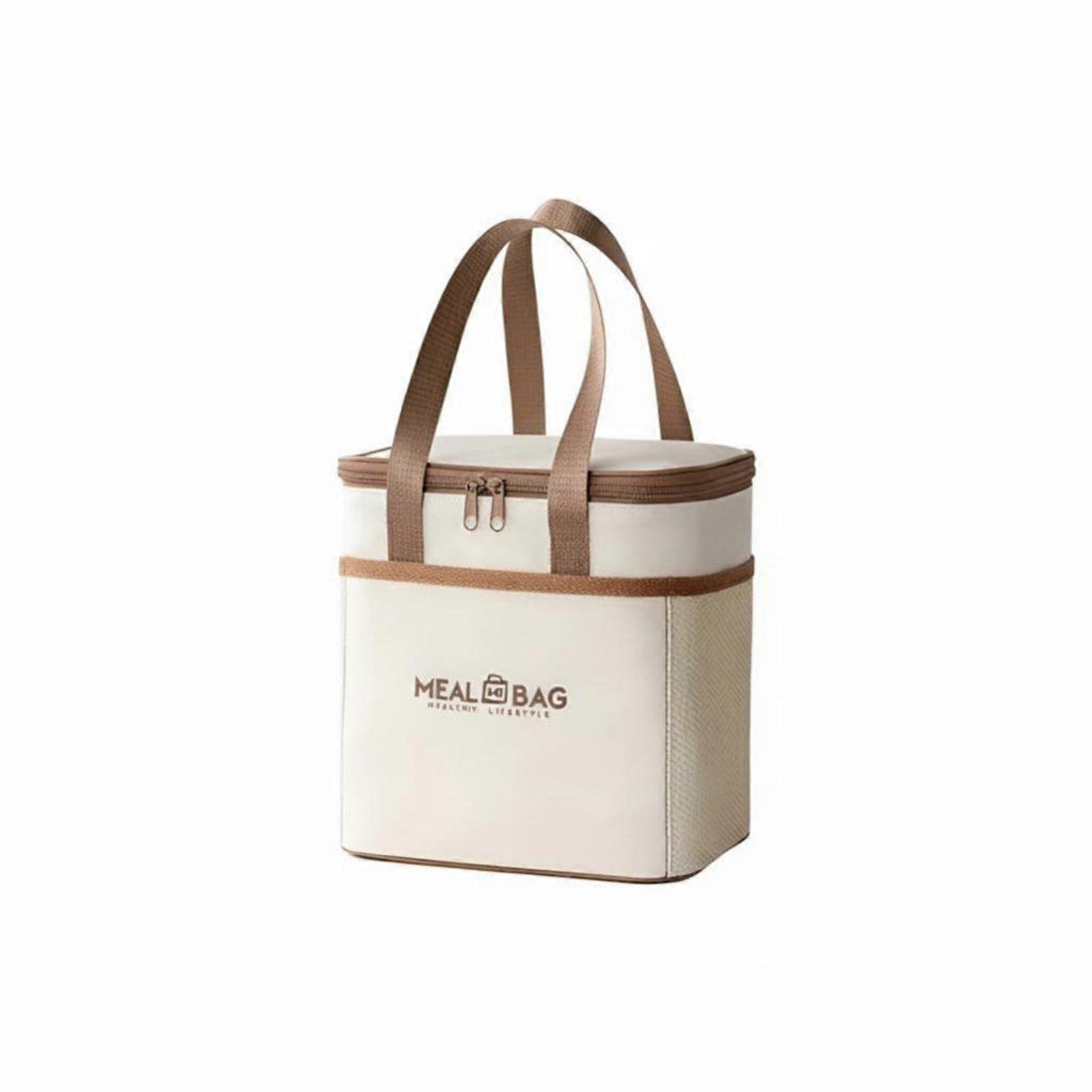 Insulated waterproof lunch bag for office use