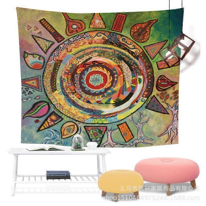 Indian Mandala Tapestry