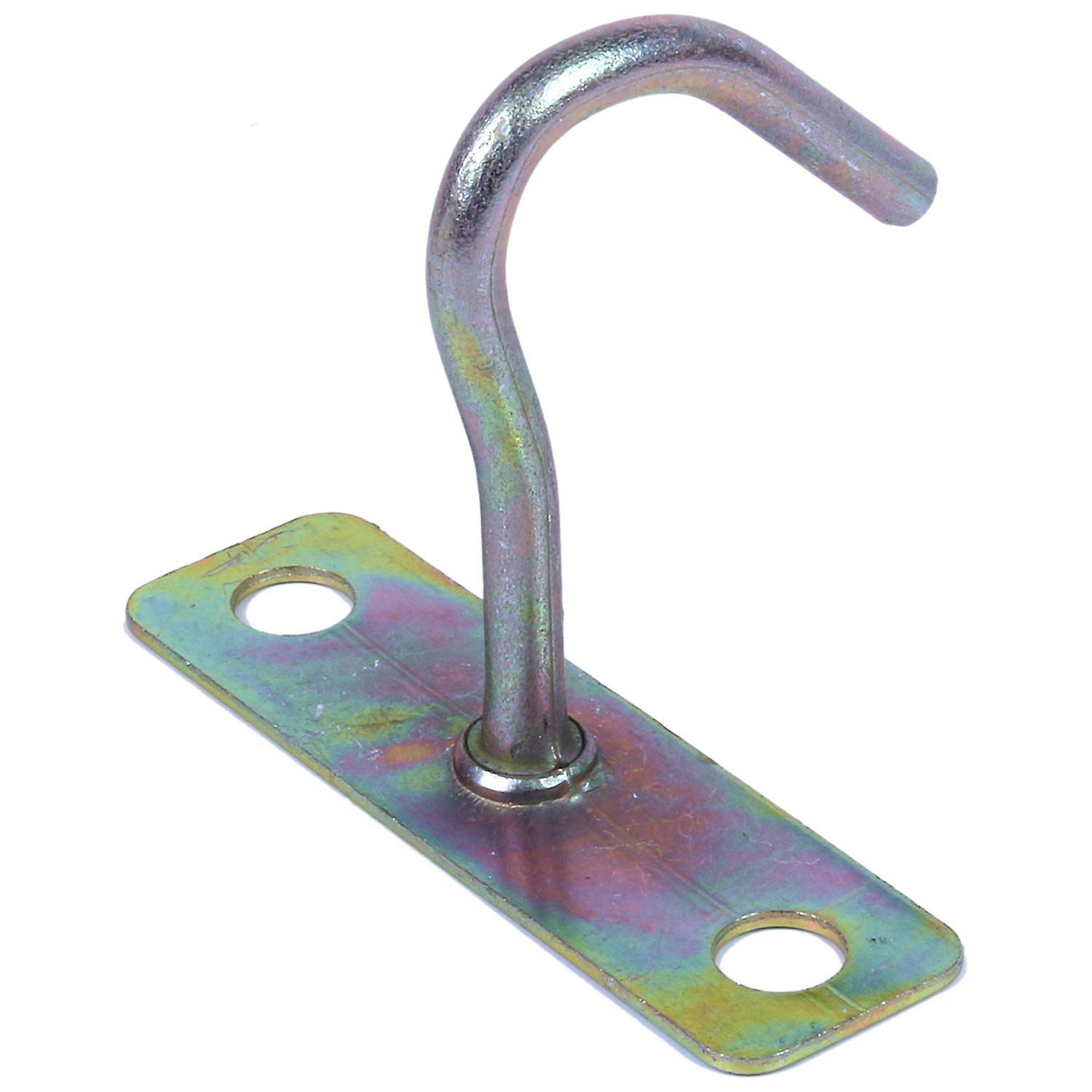 Fan Fixture Metal J Shaped Ceiling Mount Hanger 80mm Height