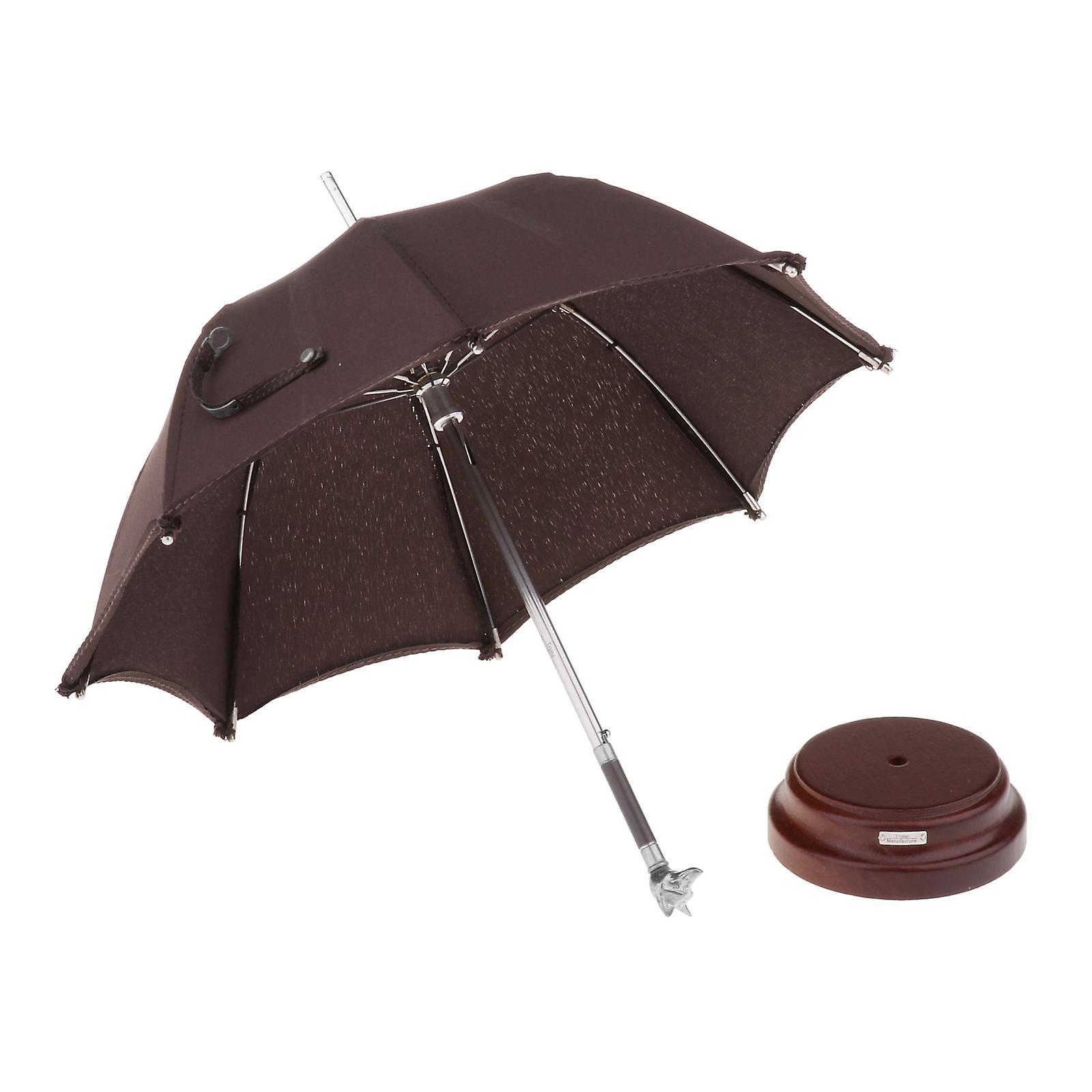 Bambole in scala 1:6 Ombrello in tessuto antipioggia Fit 12 pollici Figura Scena Accessorio B