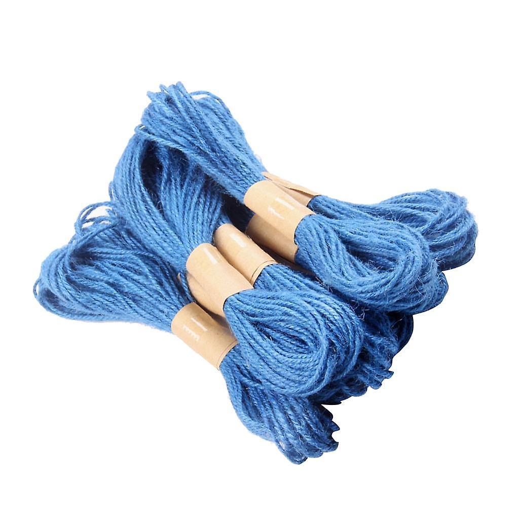 11 Yard Jute String Twine Rope for DIY and Gift Wrapping Craft Blue