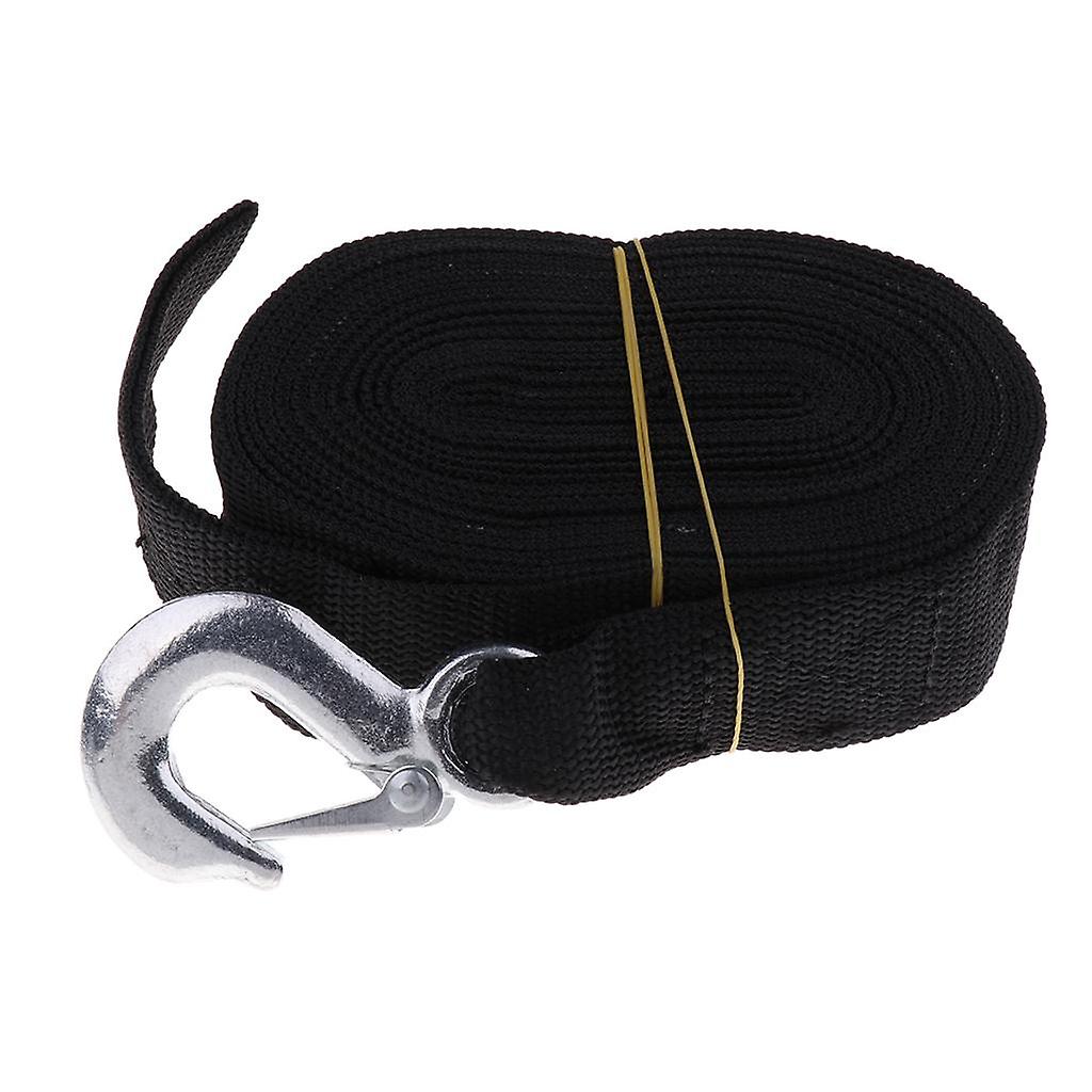 7m Boat Winch Trailer Replacement Webbing Nylon Strap for Heavy Duty Hook