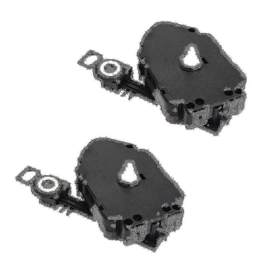 2x Black Quartz Clock Pendulum Movement Mechanism Motor & Fittings Diy Drive Unit