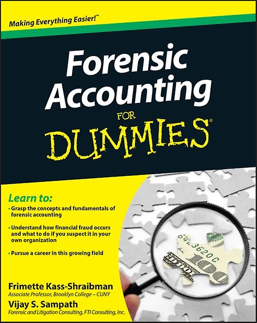Forensic Accounting For Dummies by Frimette KassShraibman Paperback
