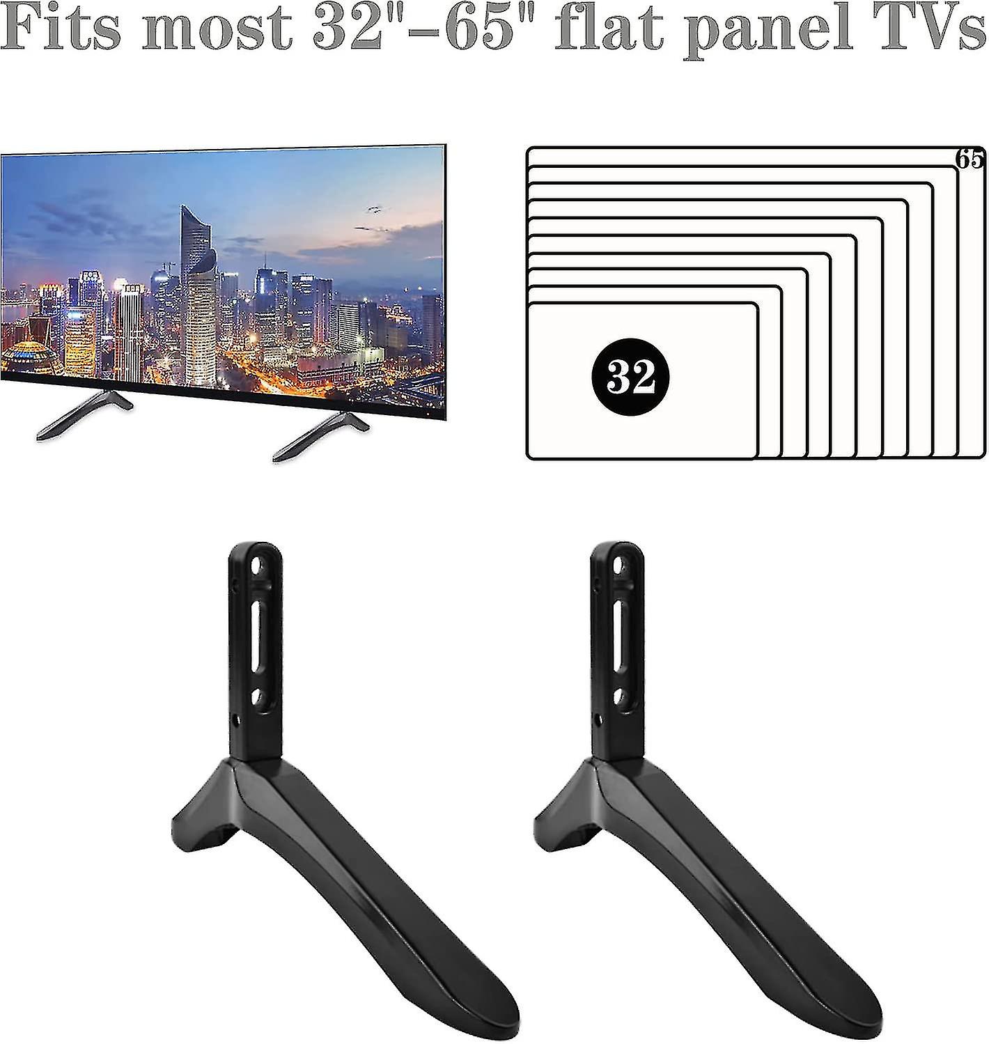 Universal TV Stand, TV Pedestal Feet, Base Stand,TV Stand Legs For 27