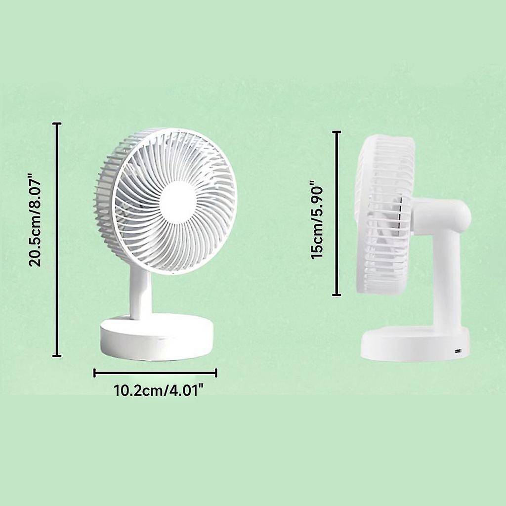 Electric car fan small desk fan quiet desktop fan portable cooling fan