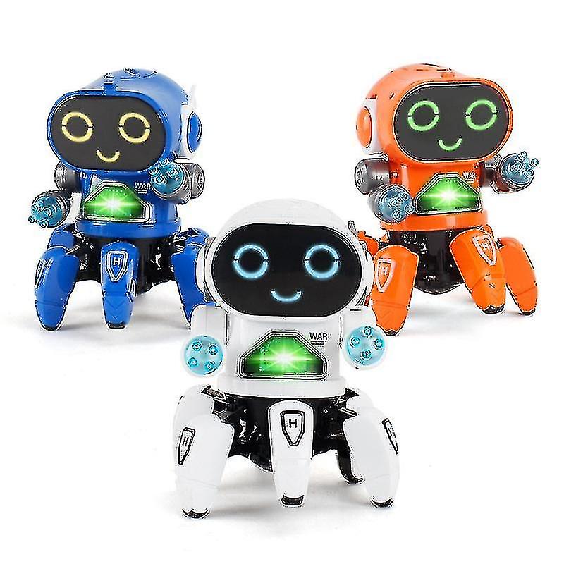 Robot Toy Intelligent Robot Mini Walking Singing Dancing Rc Robot Toys Led Light Kids Educational Toys