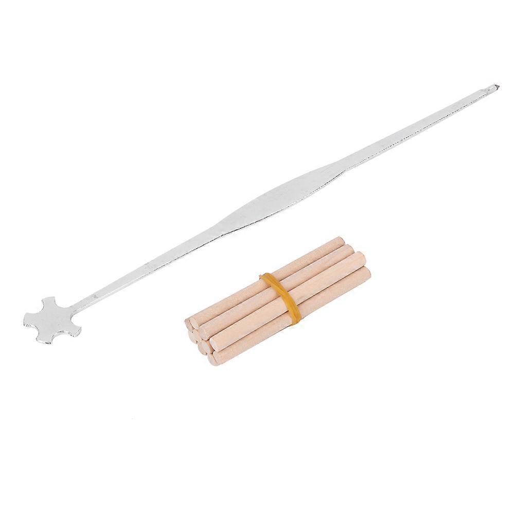 Lot de 10 tiges d'harmonie en bois et acier inoxydable pour violon