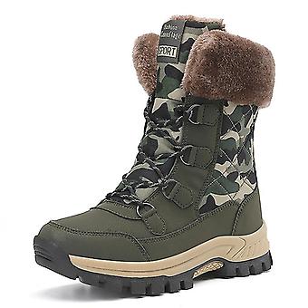 Wasserdichte rutschfeste Schneestiefel für Herren Fleecestiefel für Erwachsene Warme Camouflage-Stiefel Schuhe Daor3099
