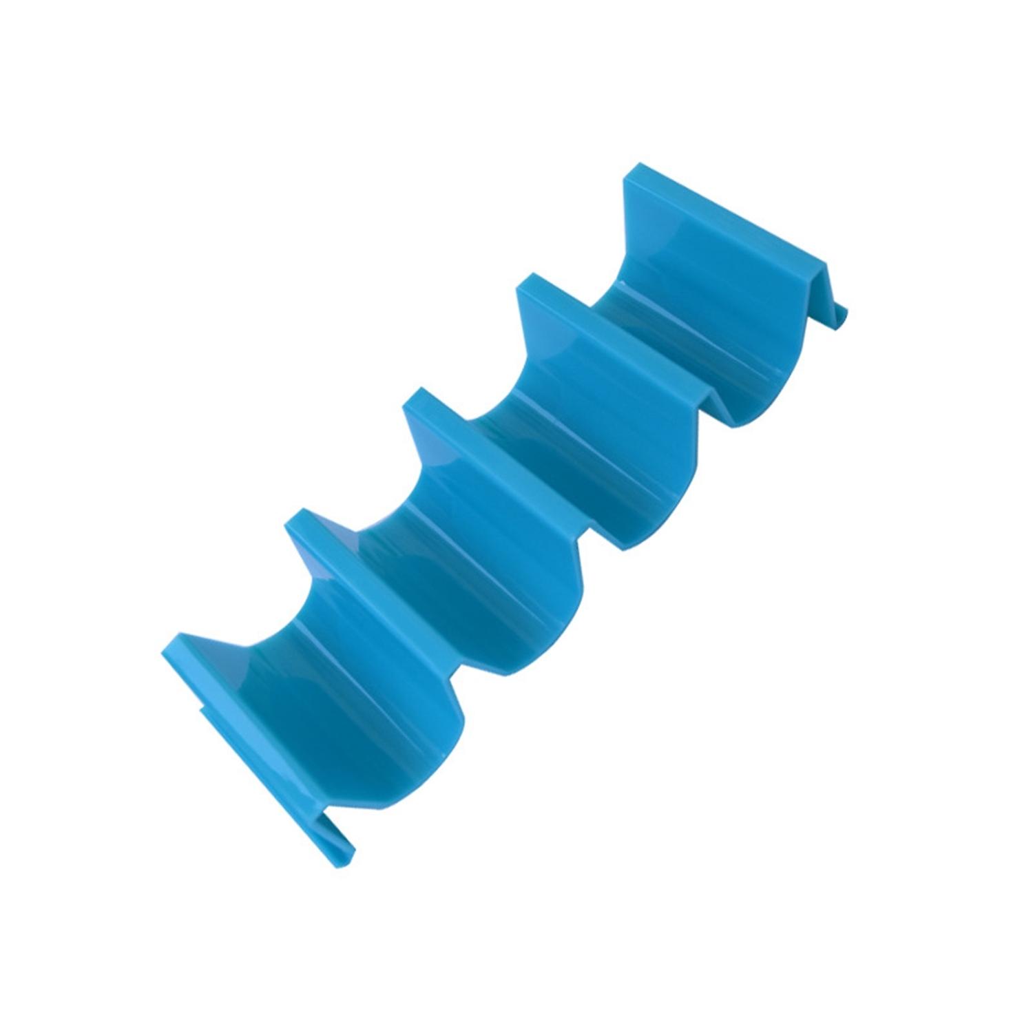 ZHOUBA Multifunctional Taco Holder Convenient PP Space Saving Wave Shape Taco Stand Party Supplies