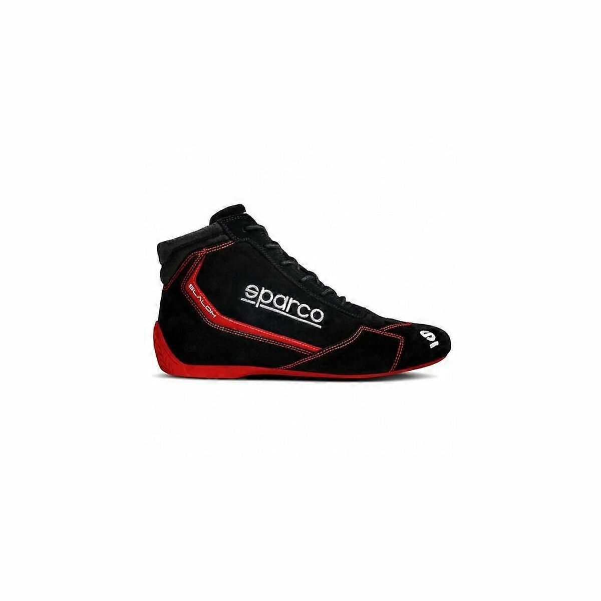 Racing Ankle Boots Sparco SLALOM Red Black 