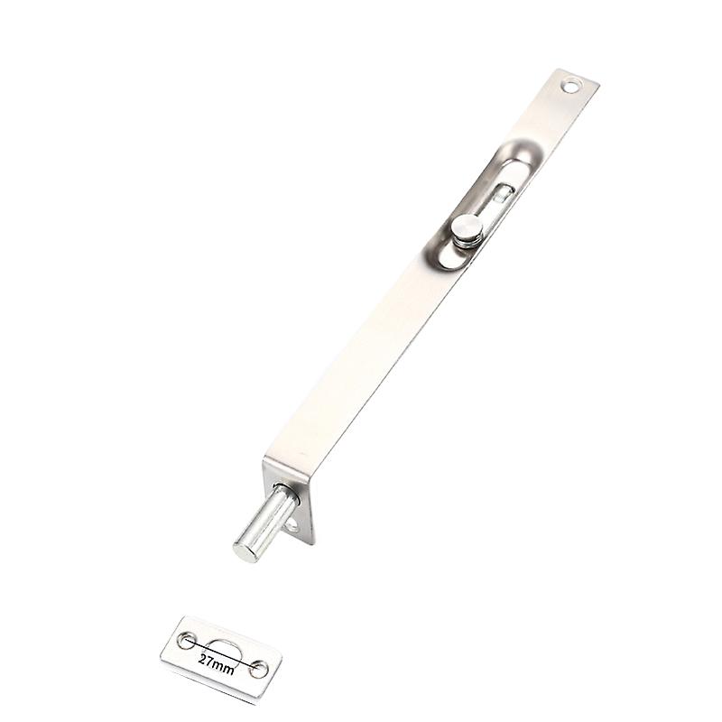 INF diskret lås i rustfrit stål 18 mm bred