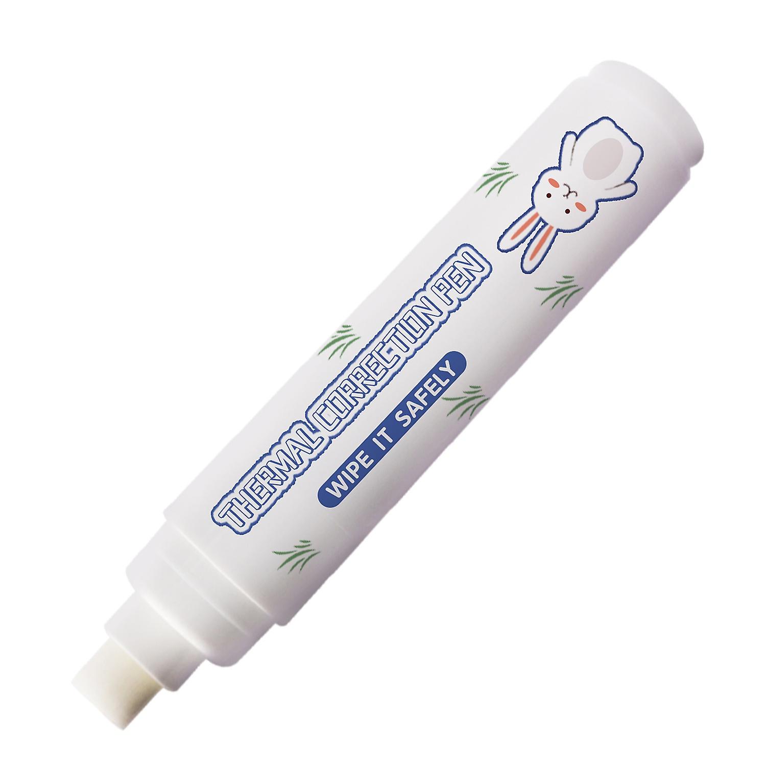 Thermal Paper Correction White Out Liquid Pen Parcel Express Tool for Thermal Label Shopping Bill Da