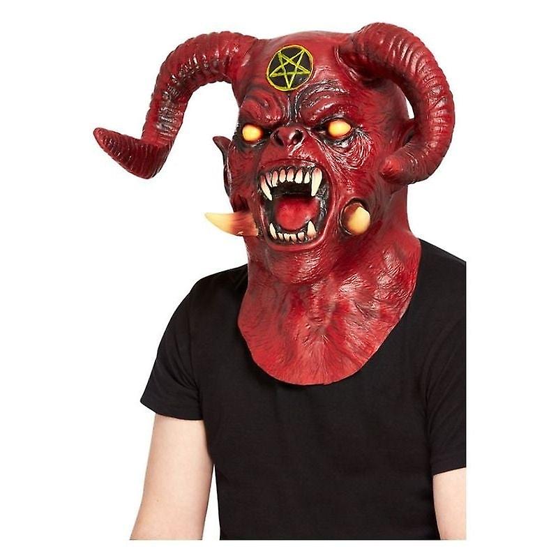 Satanic Devil Overhead Mask Latex 20456