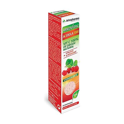 Arkovital Acerola 1000 Effervescent 20 tablets