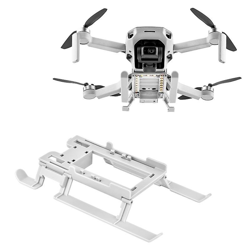 Folding Landing Gear With LED Light Compatible For Dji Mavic Mini/2/Se Drone Tripod Quick Release He