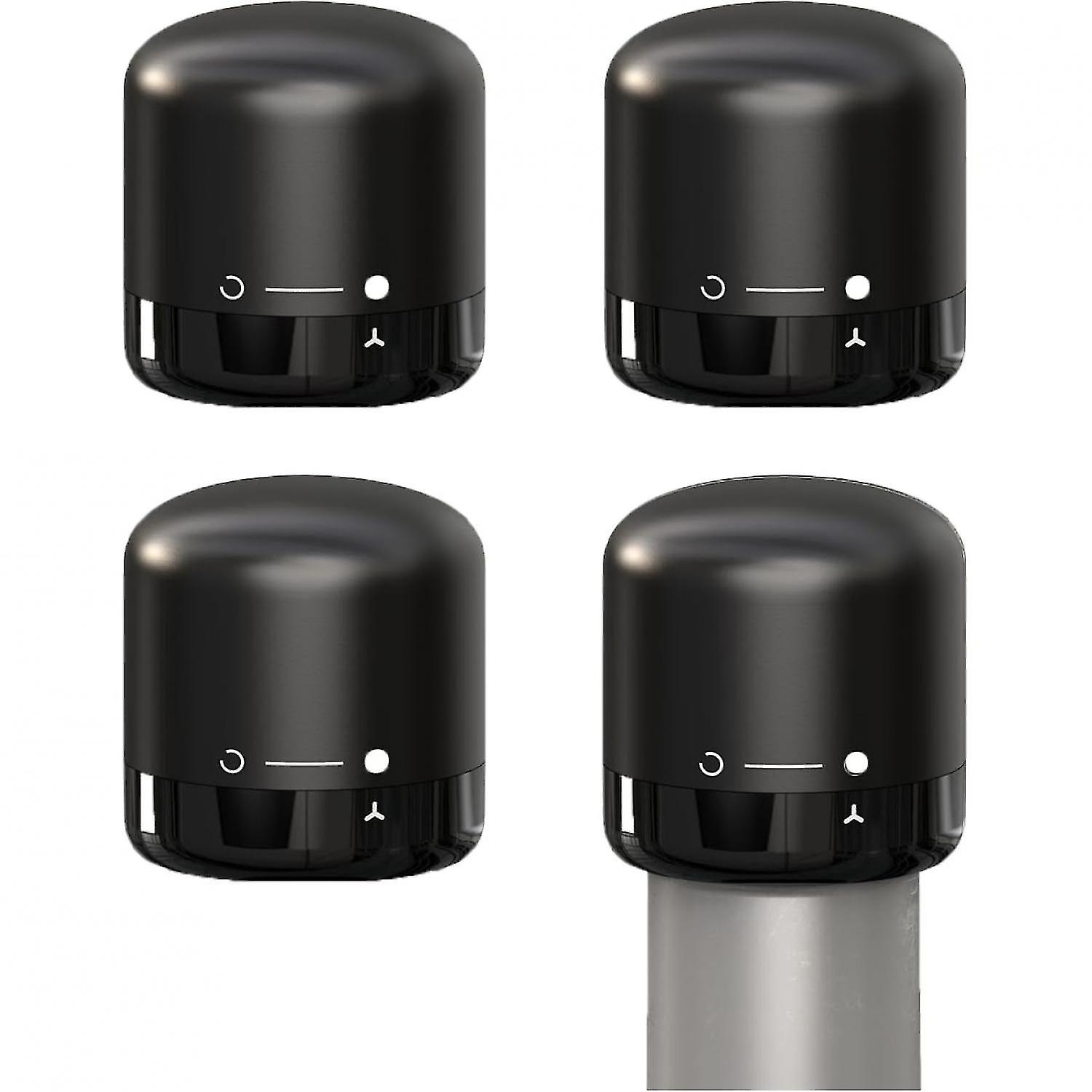 Wine 4 PackWine Bottle Stoppers - Vacuum Wine Stoppers for Wine Bottles, Wine and Champagne Stoppers, Keep Your Wine Fresh with Our Leakproof and D