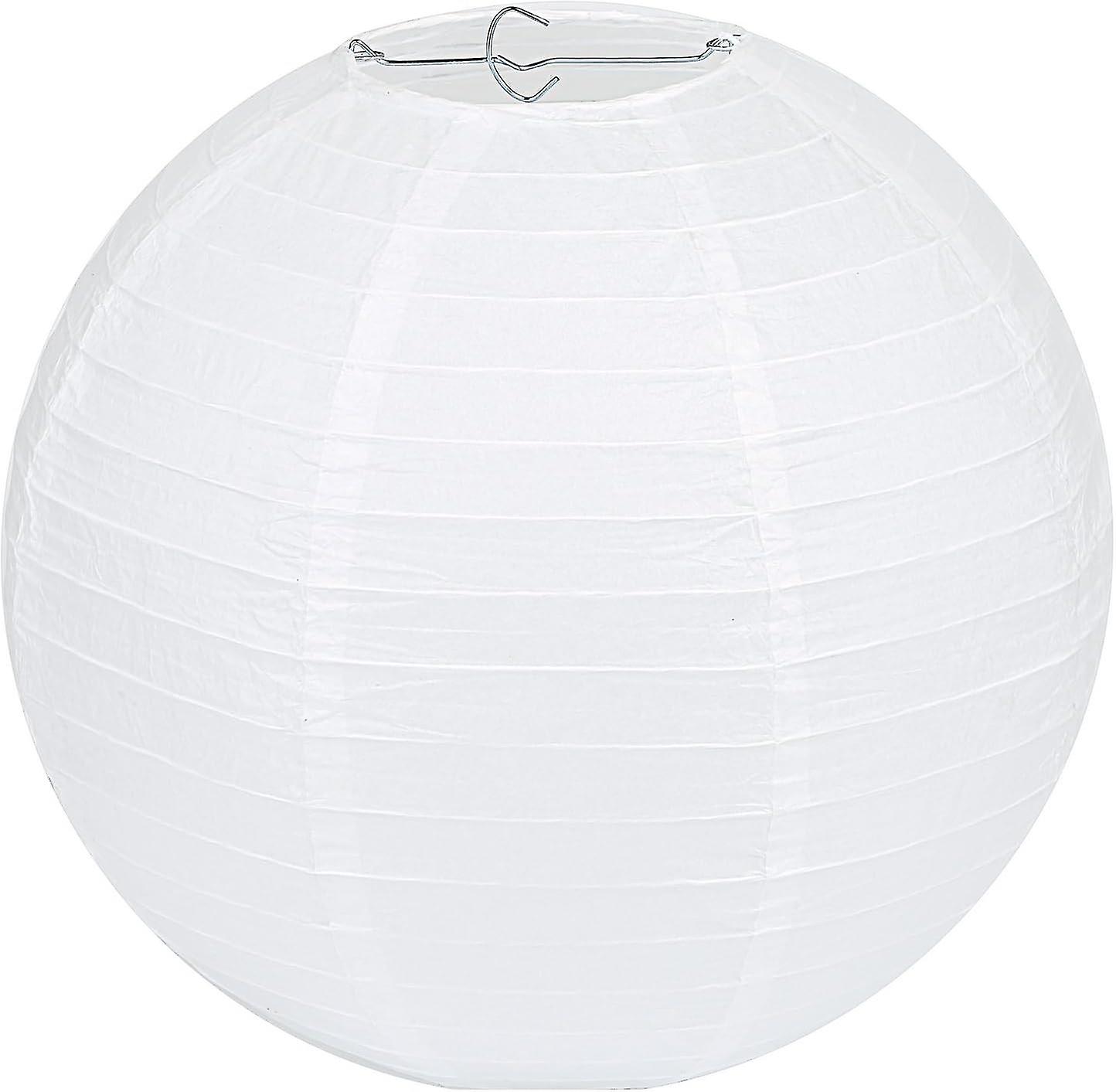 Paper lanterns (white 6inch (15cm) 12pcs)