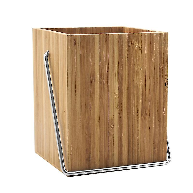 1pcs Bamboo Storage Bucket