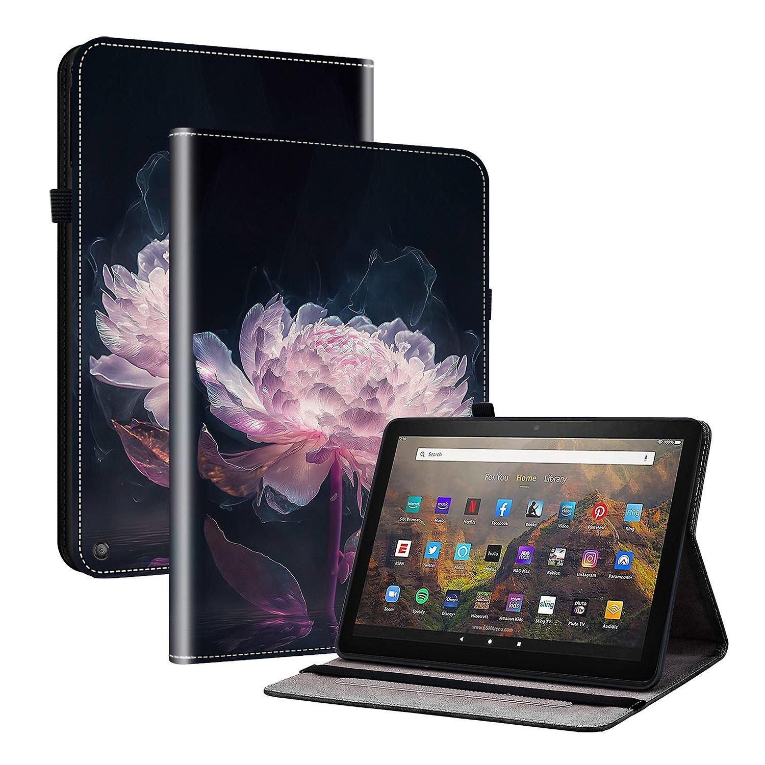 Βαμμένη δερμάτινη θήκη για Amazon Fire HD8 2020/2022