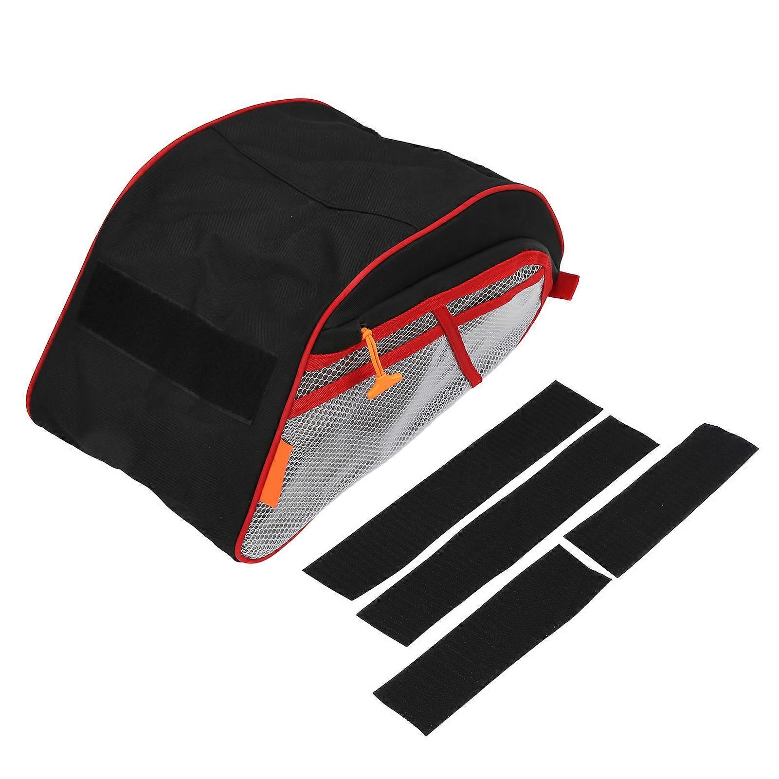 Center Console Storage Seat Bag 1680D Nylon Replacement for Polaris General 1000 20162021Red E2U311