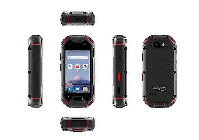 En stock Atom World's Mini Smartphone Robuste 4 Go 64 Go Android 9 Octa Core 2,45 Pouces Débloqué Téléphone Portable 2000mah Nfc