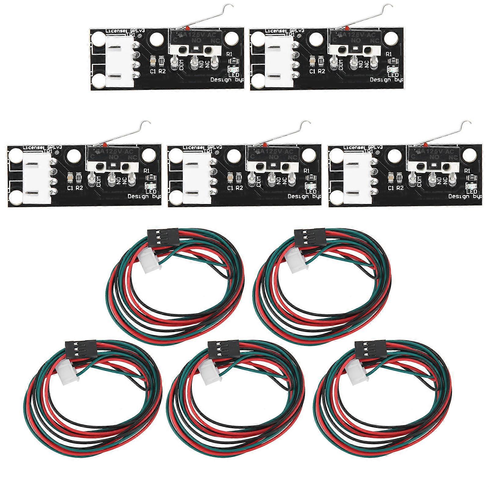 Mechanical Limit Switch With 3pin 70cm/27.6in Cable Printing Accessories For Endstop 3d Printerred