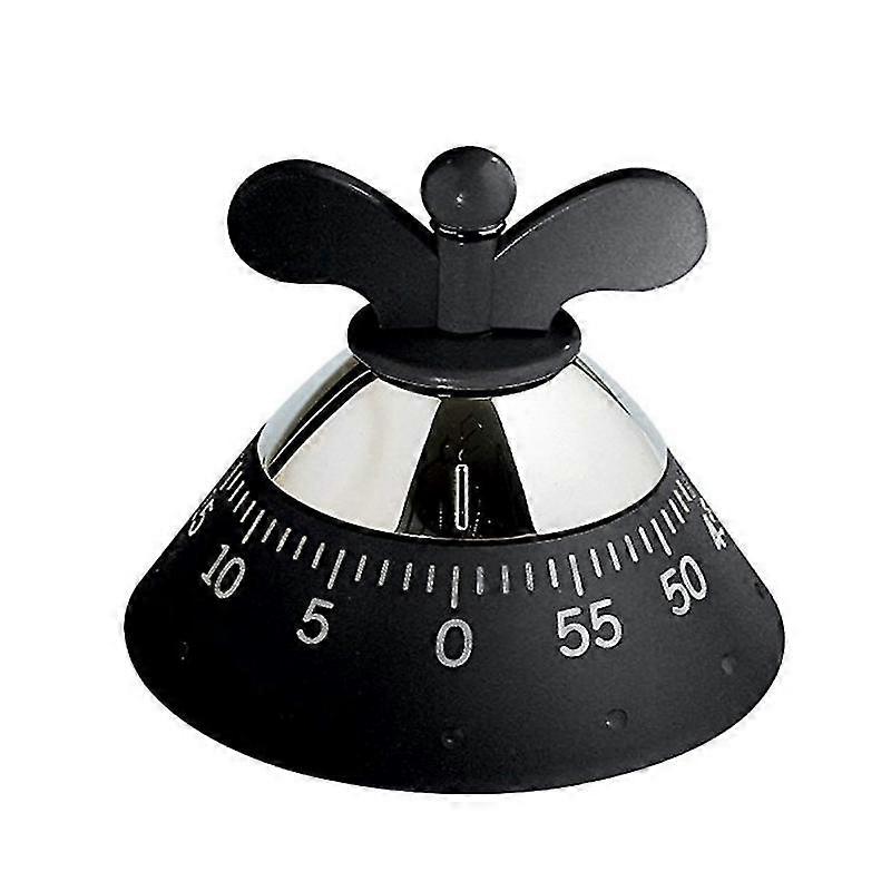 Jianghuo Kitchen Timer,Design Kitchen Timer With Mechanical Mechanism Thermoplastic,Black