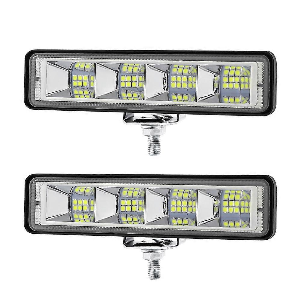 Wasserdichte LED-Bootslichter, 2 Lichter 72W wasserdicht getestete Deck-/Dock-Marinelichter 2200LMS 120Flutlicht, Schiffslichter