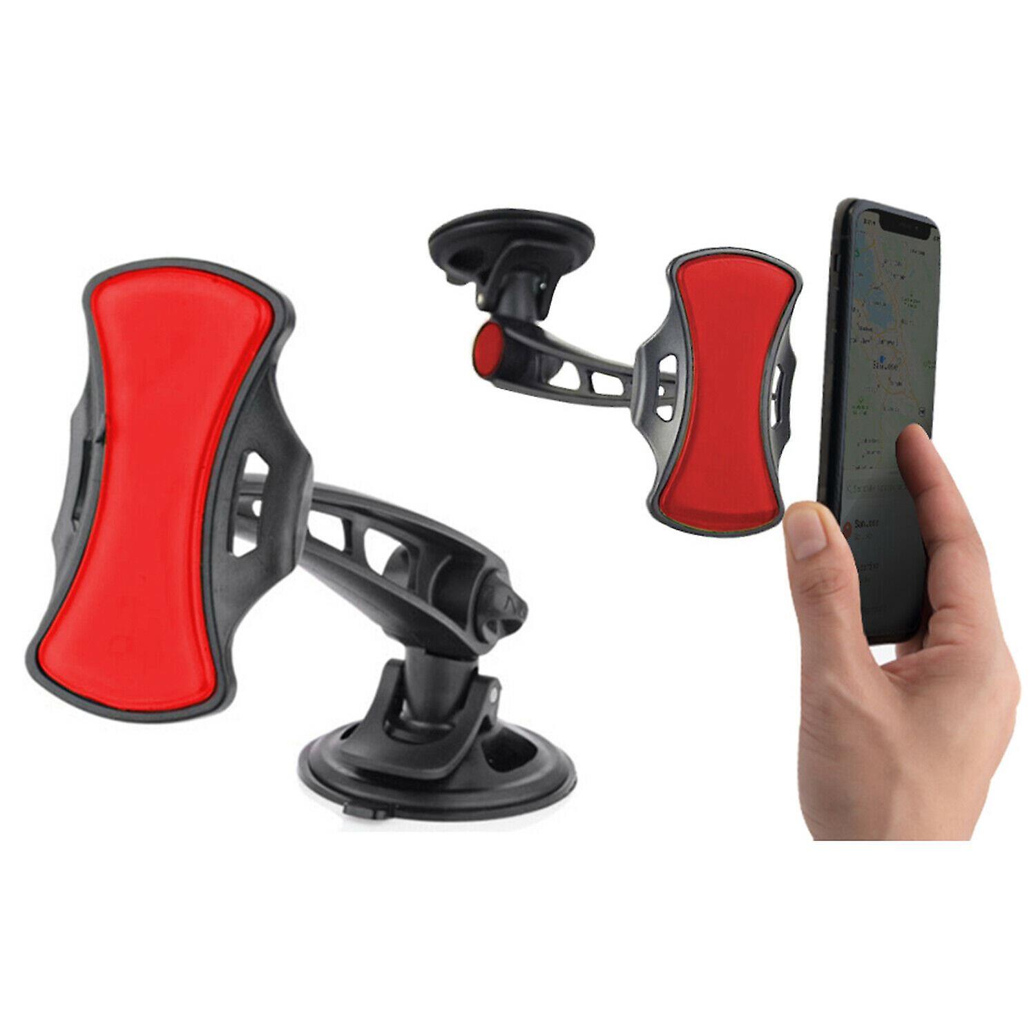 iTech Universal 360° In-Car Windscreen Dashboard Smartphone Mount Holder, Black
