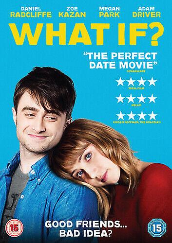 What If DVD (2015) Daniel Radcliffe Dowse (DIR) cert 15 - Region 2