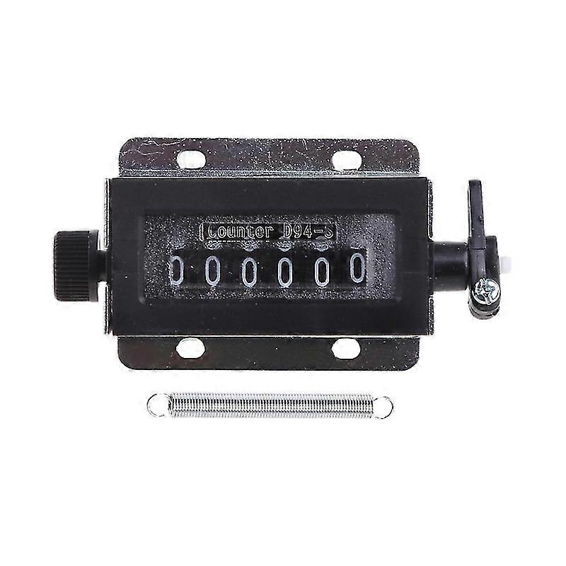 0-999999 6 Digit D94-S Resettable Mechanical Pulling Count Counter