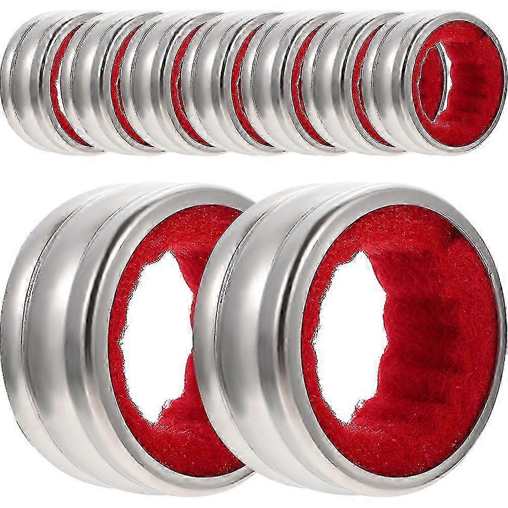 9 Stück Ringzubehör Tropfstopphalsband Weintropfenring Weinhalsband Tropfring Weinzubehör Sets Flaschenhalsfänger